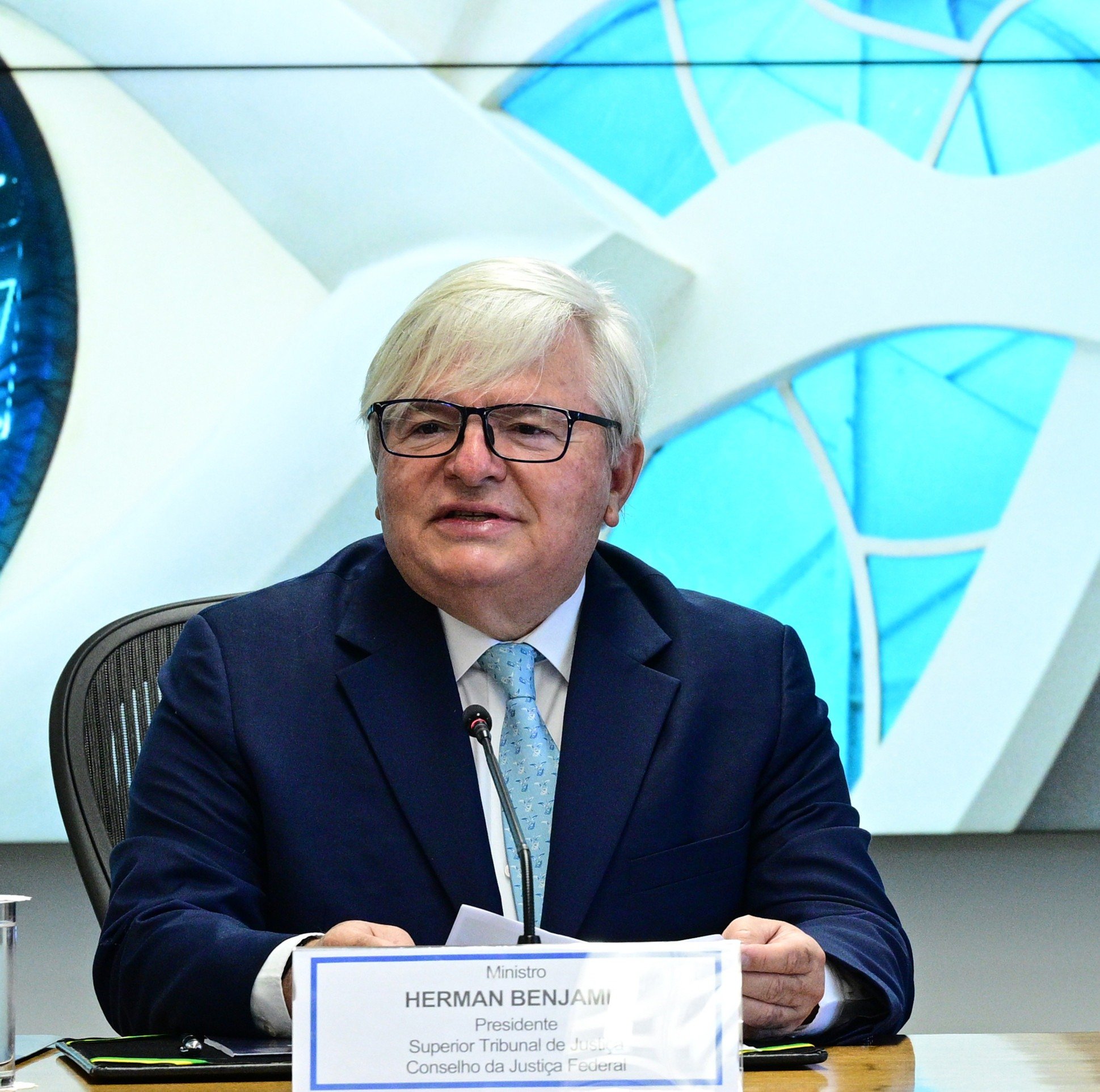  24/05/2025 Cr&eacute;dito: Divulga&ccedil;&atilde;o. Brasil. Bras&iacute;lia - DF - Herman Benjamin - presidente do STJ