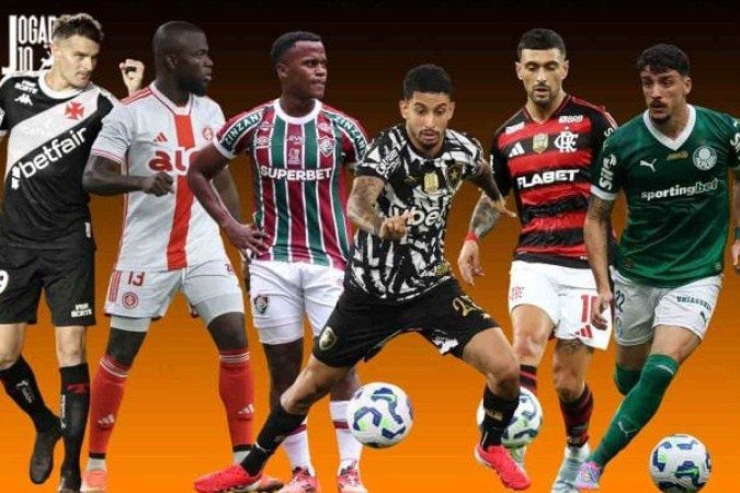 Uruguaios são os estrangeiros que mais cresceram no Brasileiro desde 2016 - (crédito: Fotos: Matheus Lima/Vasco / Ricardo Duarte/Internacional / Marcelo Gonçalves/Fluminense / Vitor Silva/Botafogo / Cesar Greco/Palmeiras) Uruguaios são os estrangeiros que mais cresceram no Brasileiro desde 2016 - (crédito: Fotos: Matheus Lima/Vasco / Ricardo Duarte/Internacional / Marcelo Gonçalves/Fluminense / Vitor Silva/Botafogo / Cesar Greco/Palmeiras)