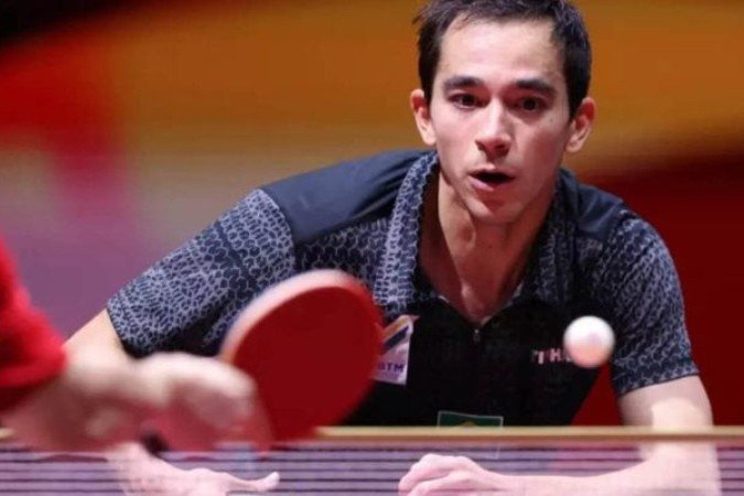 Hugo Calderano alcançou uma conquista inédita para o Brasil - (crédito: Foto: Divulgação Federação Internacional de Tênis de Mesa ) Hugo Calderano alcançou uma conquista inédita para o Brasil - (crédito: Foto: Divulgação Federação Internacional de Tênis de Mesa )