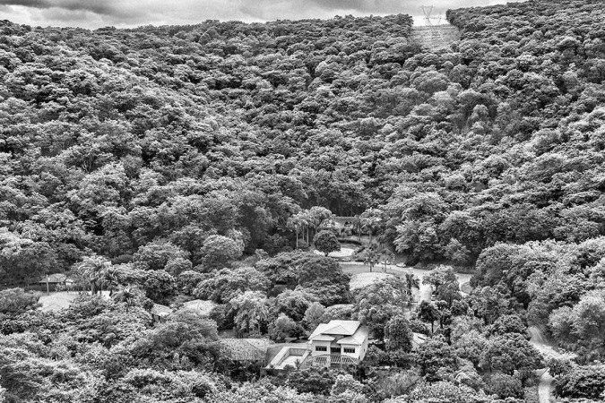 Vista da fazenda de Salgado em Aimorés (MG) antes do reflorestamento - (crédito: Sebastião Salgado/Instituto Terra) Vista da fazenda de Salgado em Aimorés (MG) antes do reflorestamento - (crédito: Sebastião Salgado/Instituto Terra)