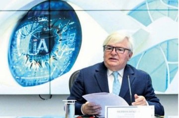 O presidente do STJ, ministro Herman Benjamin, defende o uso ético e eficiente da inteligência artificial na Justiça -  (crédito: Divulgação )