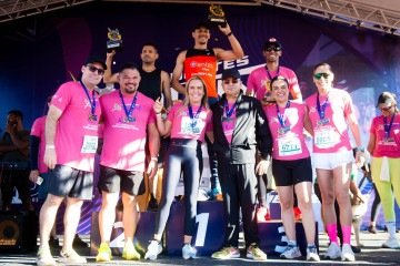 Corrida Tiradentes é uma das mais tradicionais do DF -  (crédito: Nath Brito/ Ascom Primeira Dama)