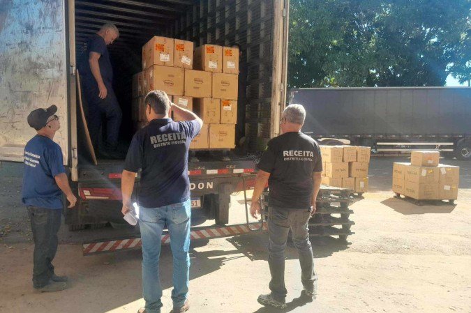 Operação da Receita do DF apreende milhões em mercadorias sem nota 
