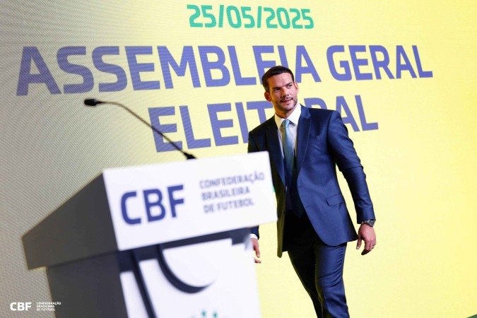 Samir Xaud vai assumir o comando da CBF - (crédito: Rafael Ribeiro/CBF) Samir Xaud vai assumir o comando da CBF - (crédito: Rafael Ribeiro/CBF)