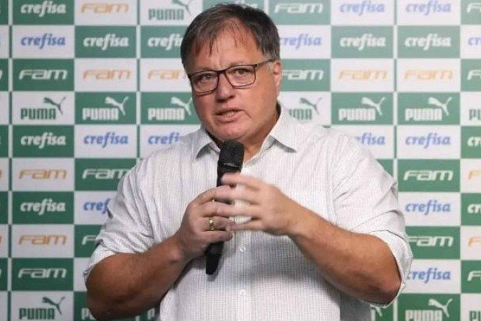 Diretor de futebol do Palmeiras, Anderson Barros reage a fala de José Boto, do Flamengo - (crédito: Foto: Cesar Greco / Palmeiras) Diretor de futebol do Palmeiras, Anderson Barros reage a fala de José Boto, do Flamengo - (crédito: Foto: Cesar Greco / Palmeiras)