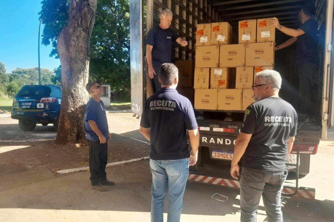 Operação da Receita do DF apreende milhões em mercadorias sem nota 
