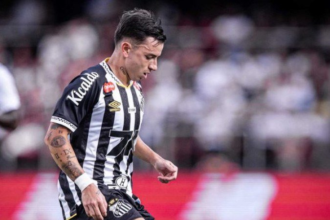 BARREAL - Deu dinâmica para o ataque do Santos com sua movimentação e criou boas oportunidades. NOTA: 6,0 - Foto: Raul Baretta/ Santos