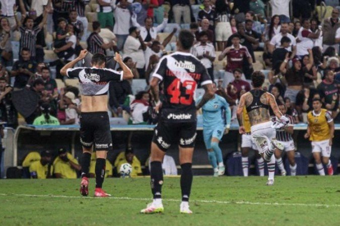 Fluminense venceu o Vasco por 2 a 1, de virada, no Maracanã, pela 10ª rodada do Brasileirão - (crédito: - Foto: Leonardo Brasil/Fluminense FC) Fluminense venceu o Vasco por 2 a 1, de virada, no Maracanã, pela 10ª rodada do Brasileirão - (crédito: - Foto: Leonardo Brasil/Fluminense FC)