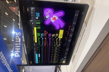 Painel visual desenvolvido pela Philips 