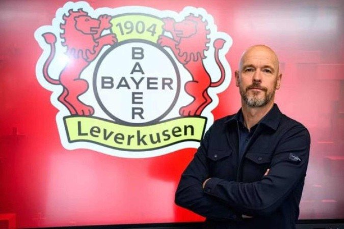 Erik ten Hag é o novo treinador do Bayer Leverkusen para a temporada 2025/26 - (crédito: Foto: Divulgação/Bayer Leverkusen) Erik ten Hag é o novo treinador do Bayer Leverkusen para a temporada 2025/26 - (crédito: Foto: Divulgação/Bayer Leverkusen)