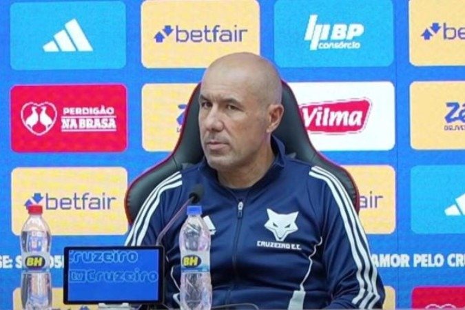 Técnico do Cruzeiro, Leonardo Jardim - (crédito: Reprodução) Técnico do Cruzeiro, Leonardo Jardim - (crédito: Reprodução)