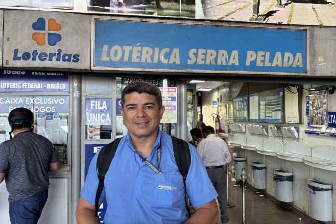 Estevão Neto tem o sonho de ficar milionário e joga na loteria toda semana - (crédito: Leonardo Rodrigues/CB) Estevão Neto tem o sonho de ficar milionário e joga na loteria toda semana - (crédito: Leonardo Rodrigues/CB)