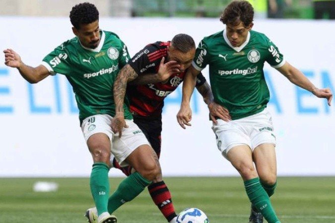 Palmeiras ainda não venceu no Allianz Parque, pelo Campeonato Brasileiro - (crédito: Foto: Cesar Greco/ Palmeiras) Palmeiras ainda não venceu no Allianz Parque, pelo Campeonato Brasileiro - (crédito: Foto: Cesar Greco/ Palmeiras)