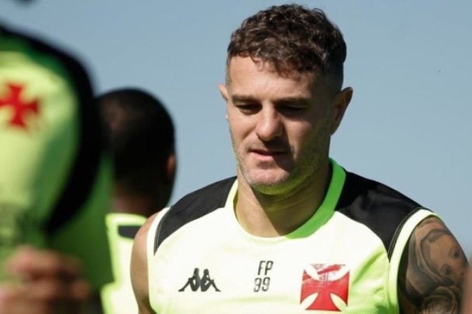 Vegetti treinou nesta segunda-feira e vai para o jogo contra o Melgar - (crédito: Foto: Matheus Lima / Vasco) Vegetti treinou nesta segunda-feira e vai para o jogo contra o Melgar - (crédito: Foto: Matheus Lima / Vasco)
