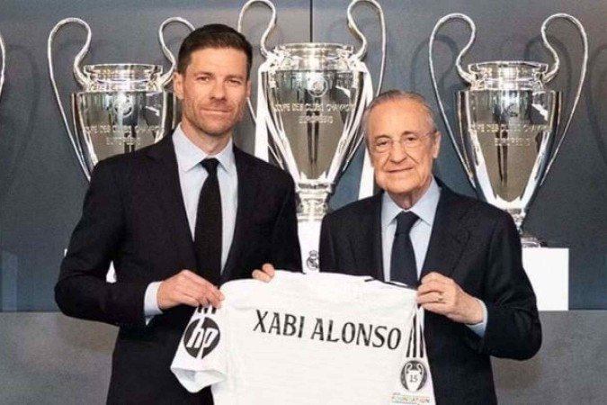 Xabi Alonso fala sobre Ancelotti em chegada na Seleção do Brasil - (crédito: Foto: Reprodução/Real Madrid) Xabi Alonso fala sobre Ancelotti em chegada na Seleção do Brasil - (crédito: Foto: Reprodução/Real Madrid)