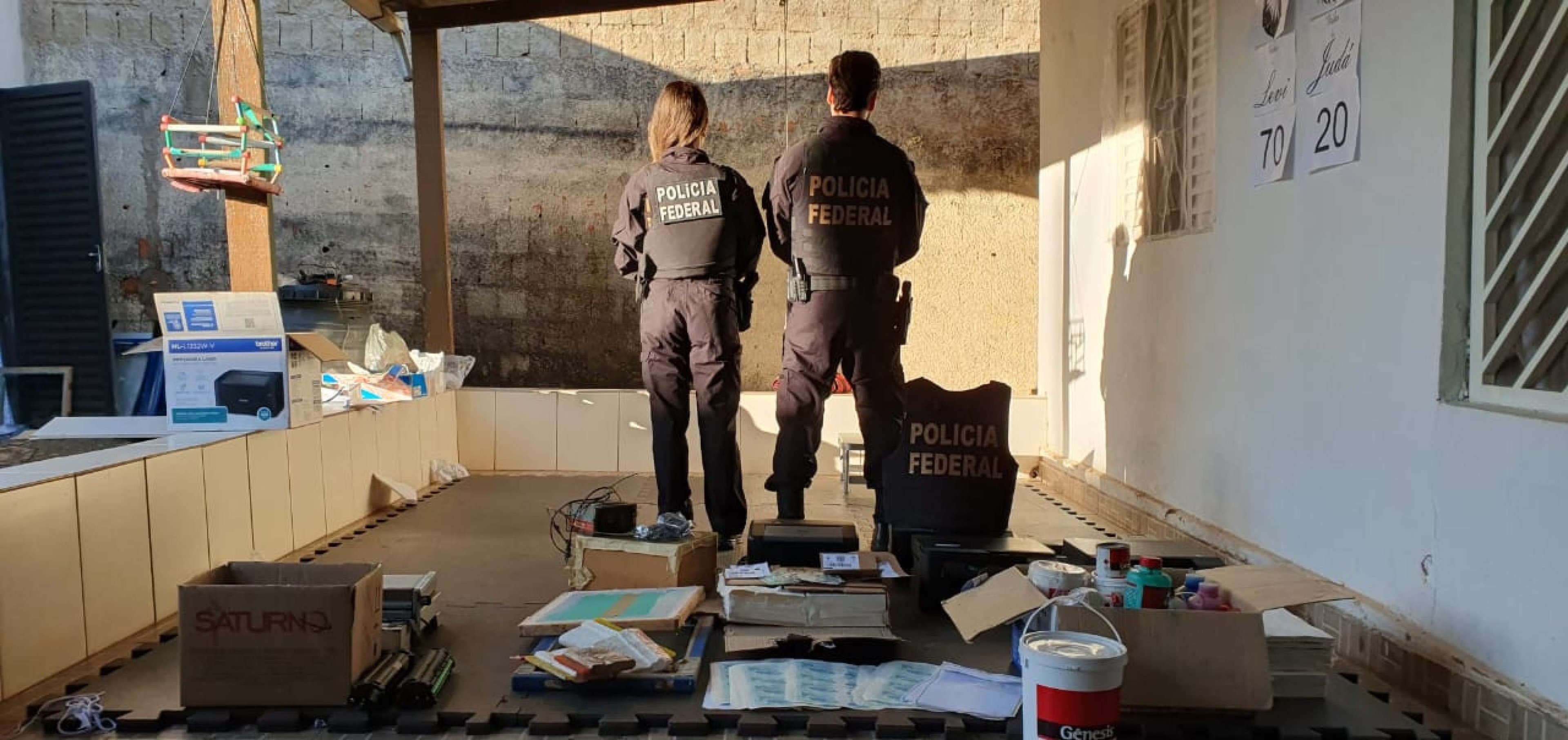 A operação contou com a participação de 22 policiais federais.