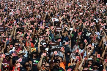 O Sinpro-DFanunciou a paralisação dos professores em assembleia realizada na terça-feira (27/5) -  (crédito: Ed Alves CB/DA Press)