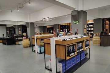 Matriz da Cooperativa Vinícola Aurora, em Bento Gonçalves