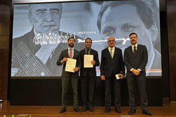 Gilmar Mendes lembrou momentos de sua amizade com o arquiteto -  (crédito: Divulgação/Crea-DF)