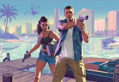 Lúcia Caminos e Jason Duvall são um casal pronto para virar Lêonida de cabeça para baixo.  -  (crédito: Divulgação/Rockstar Games)