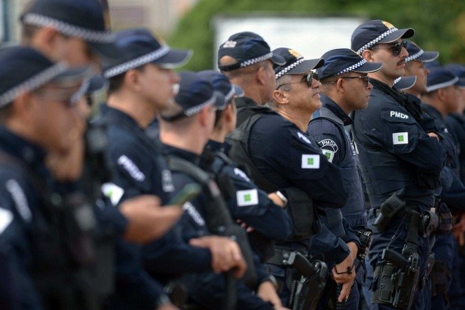 O concurso oferece 49 vagas imediatas, além de 98 oportunidades para cadastro de reserva no cargo de oficial -  (crédito:  Ed Alves CB/DA Press)