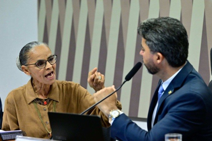 Marina Silva reagiu ao cerceamento feito por Marcos Rogério: Marina Silva reagiu ao cerceamento feito por Marcos Rogério: