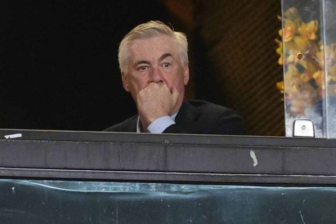 Novo técnico da Seleção Brasileira, Carlo Ancelotti esteve no Nilton Santos para acompanhar o jogo entre Botafogo e Universidad de Chile - (crédito: - Foto: Vitor Silva/Botafogo) Novo técnico da Seleção Brasileira, Carlo Ancelotti esteve no Nilton Santos para acompanhar o jogo entre Botafogo e Universidad de Chile - (crédito: - Foto: Vitor Silva/Botafogo)