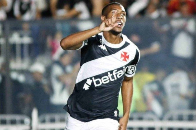 Rayan fez um dos gols do Vasco na vitória por 3 a 0 sobre o Melgar, em São Januário, pela Sul-Americana - (crédito: - Foto: Matheus Lima/Vasco) Rayan fez um dos gols do Vasco na vitória por 3 a 0 sobre o Melgar, em São Januário, pela Sul-Americana - (crédito: - Foto: Matheus Lima/Vasco)