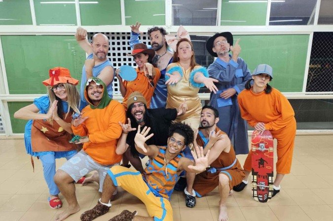Companhia Novos Candangos reestreia primeira peça infantil - (crédito: Divulgação) Companhia Novos Candangos reestreia primeira peça infantil - (crédito: Divulgação)