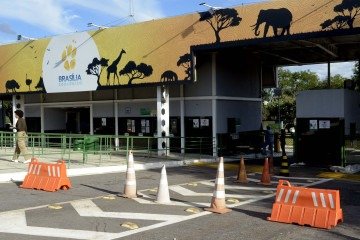 Zoológico ficará fechado temporariamente -  (crédito:  Marcelo Ferreira/CB/D.A Press)