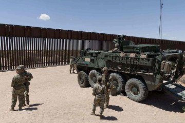 Trump criou duas Áreas de Defesa Nacional, que contam com a presença do Exército americano -  (crédito: Getty Images)