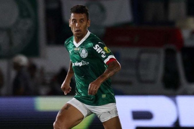 MARCOS ROCHA - Teve uma atuação mais tímida. Não conseguiu aparecer no campo de ataque, teve muitos erros de passe e sofreu com muitas bolas perdidas. Nota: 5 - Foto: Cesar Greco/Palmeiras