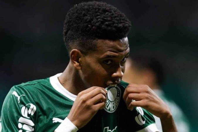 Estêvão faz seu último jogo no Allianz Parque - (crédito: Foto: Cesar Greco/Palmeiras) Estêvão faz seu último jogo no Allianz Parque - (crédito: Foto: Cesar Greco/Palmeiras)