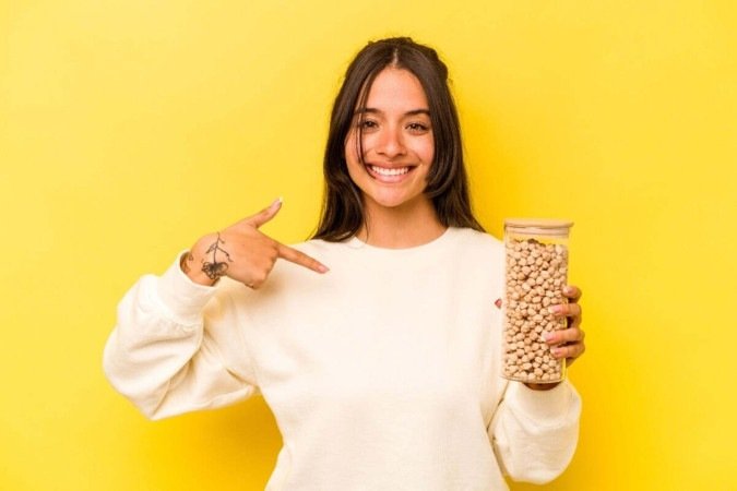 O grão-de-bico é considerado um superalimento devido aos seus benefícios (Imagem: Asier Romero | Shutterstock) - (crédito: EdiCase) O grão-de-bico é considerado um superalimento devido aos seus benefícios (Imagem: Asier Romero | Shutterstock) - (crédito: EdiCase)