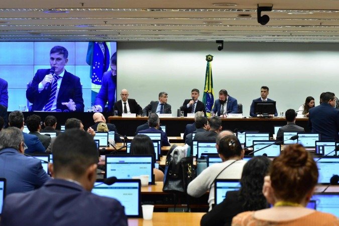 Para o representante da PF, a governança do INSS "não funcionou" e abriu brecha para as fraudes - (crédito: Zeca Ribeiro/Câmara dos Deputados) Para o representante da PF, a governança do INSS "não funcionou" e abriu brecha para as fraudes - (crédito: Zeca Ribeiro/Câmara dos Deputados)