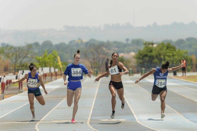Atletismo é uma das grandes disputas nas seletivas dos JUBs em Brasília - (crédito: Felipe Sostenes/CBDU) Atletismo é uma das grandes disputas nas seletivas dos JUBs em Brasília - (crédito: Felipe Sostenes/CBDU)