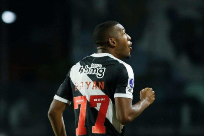 Rayan marcou o primeiro gol da vitória do Vasco sobre o Melgar pela Sul-Americana - (crédito: Fotos: Matheus Lima/Vasc) Rayan marcou o primeiro gol da vitória do Vasco sobre o Melgar pela Sul-Americana - (crédito: Fotos: Matheus Lima/Vasc)