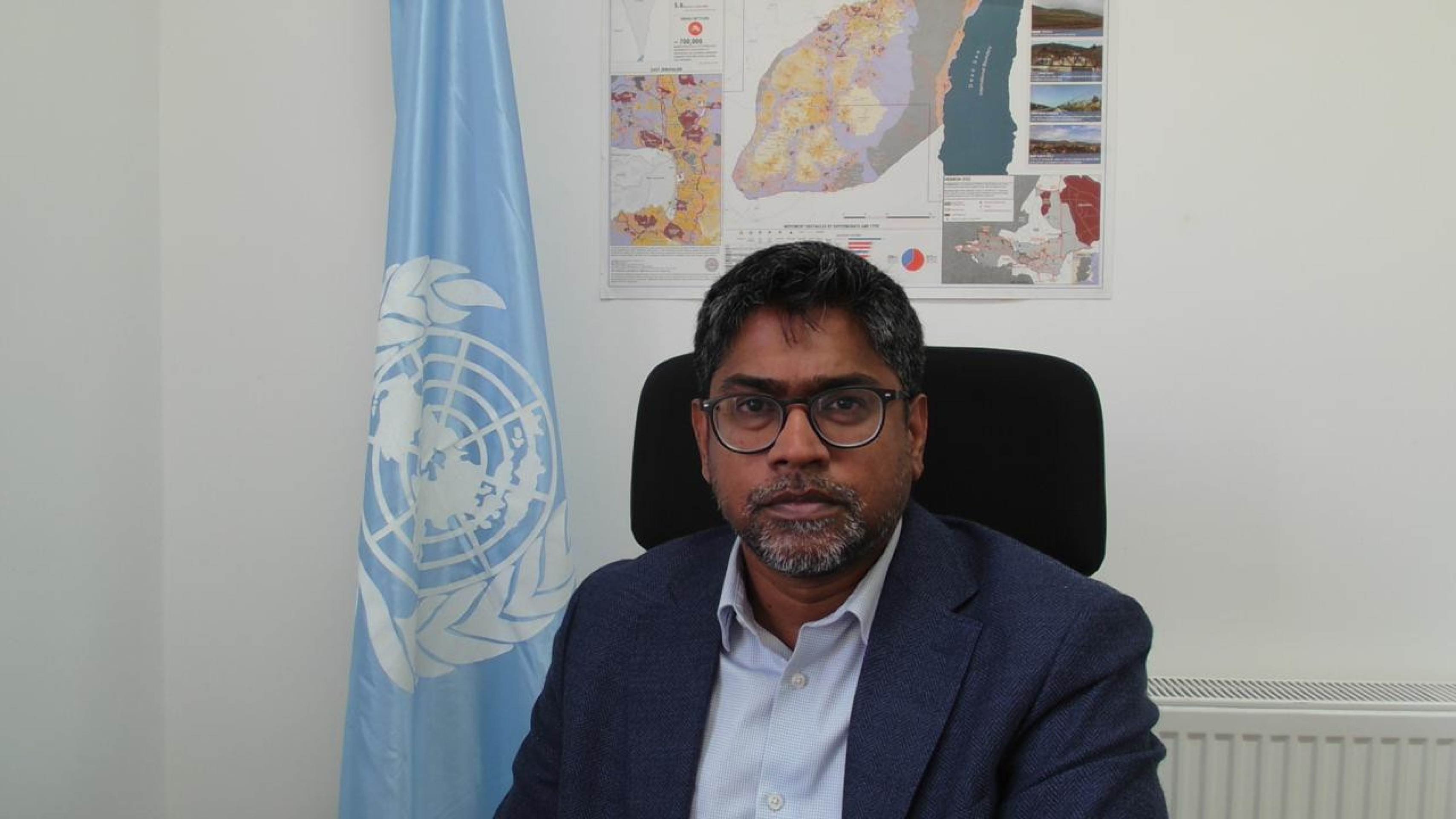 Ajith Sunghay, chefe do Escritório de Direitos Humanos da ONU nos Territórios Palestinos Ocupados