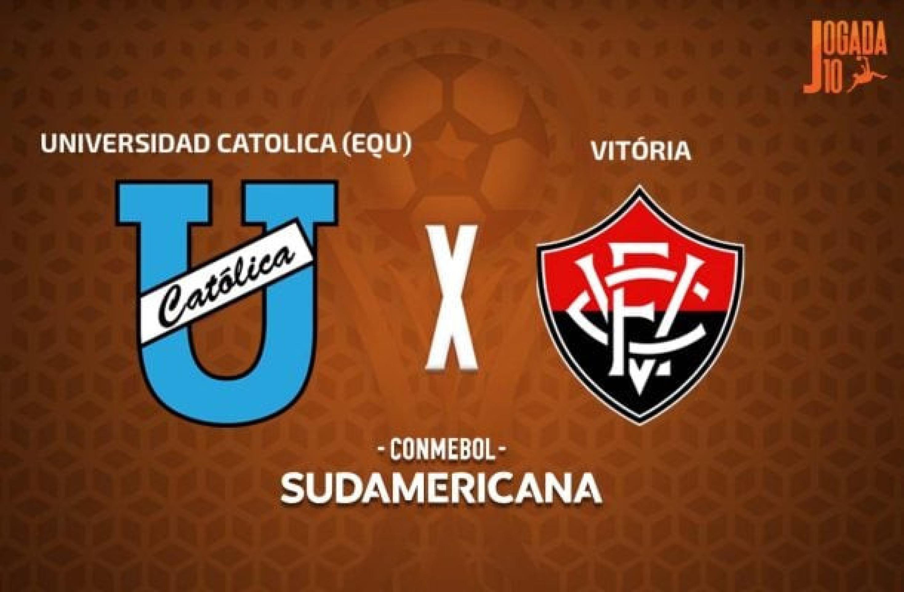Universidad de Quito x Vitória, AO VIVO, com a Voz do Esporte, às 20h