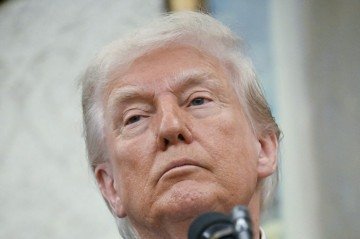 Presidente dos Estados Unidos, Donald Trump       -  (crédito: Jim WATSON / AFP)