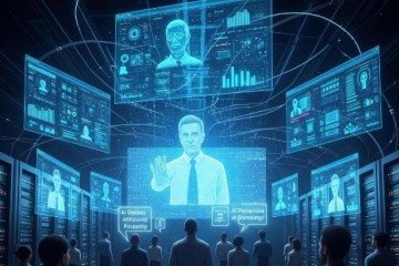 'Desde que a IA generativa ou a fazer parte do nosso dia a dia, lá no fim de 2023 com a popularização do ChatGPT, os contínuos investimentos e o aumento da capacidade computacional provocaram um crescimento exponencial da aplicação da inteligência artificial no nosso dia a dia' -  (crédito: Imagem gerada pelo Gemini)