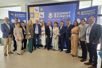 Dirigentes das Abeoc do país presentes na Sumit Eventos Brasil — ABEOC -  (crédito: Luciana Corrêa)