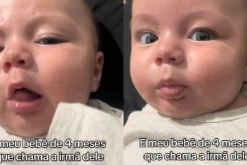 Heitor, de apenas 4 meses -  (crédito: Reprodução / Redes sociais)