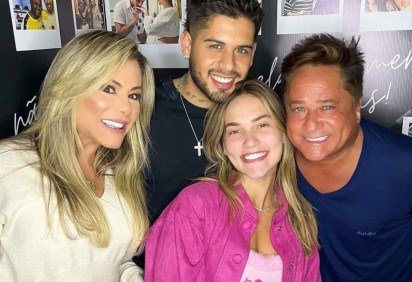 Poliana manda recado após ver Zé Felipe sofrendo em show -  (crédito: Redes Sociais)