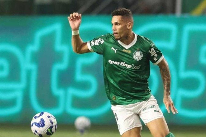 Paulinho marcou o quinto gol da goleada alviverde e deu uma assistência - (crédito: Foto: Cesar Greco/Palmeiras) Paulinho marcou o quinto gol da goleada alviverde e deu uma assistência - (crédito: Foto: Cesar Greco/Palmeiras)