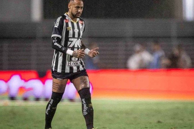 Neymar está em fim de contrato pelo Santos - (crédito: Foto: Raul Baretta/ Santos) Neymar está em fim de contrato pelo Santos - (crédito: Foto: Raul Baretta/ Santos)