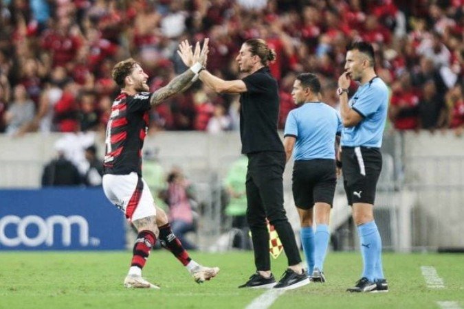 Léo Pereira fez o gol que classificou o Flamengo na Libertadores - (crédito: - Foto: Gilvan de Souza/Flamengo) Léo Pereira fez o gol que classificou o Flamengo na Libertadores - (crédito: - Foto: Gilvan de Souza/Flamengo)