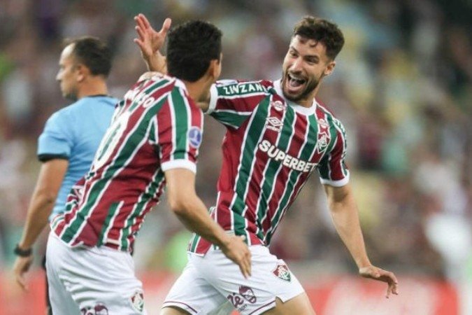 Fluminense marcou os dois gols na primeira etapa - (crédito: Foto: Marcelo Gonçalves/Fluminense FC) Fluminense marcou os dois gols na primeira etapa - (crédito: Foto: Marcelo Gonçalves/Fluminense FC)