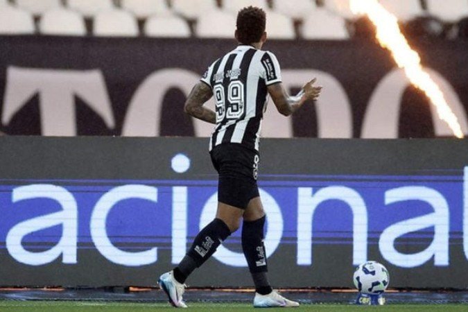 SAF vai lucrar! Jesus chegou ao Botafogo por custo zero  -  (crédito: Foto: Vitor Silva/Botafogo)