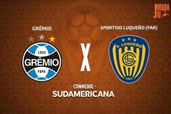 Grêmio já está classificado na Sul-Americana - (crédito: Foto: Arte Jogada10) Grêmio já está classificado na Sul-Americana - (crédito: Foto: Arte Jogada10)
